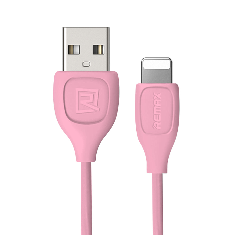 USB Data Kabal REMAX LESU RC 050i Za Iphone Lightning Roze 1m Mob Shop