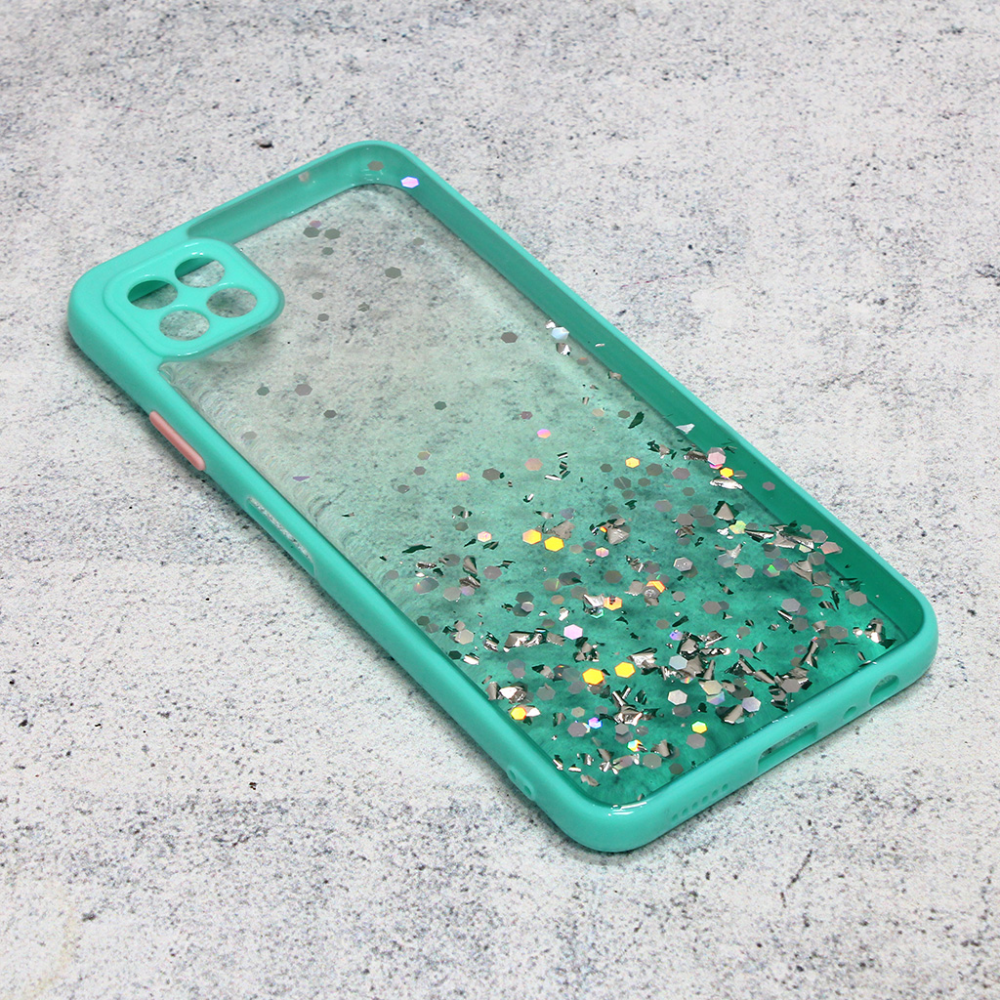 Maska Futrola Frame Glitter Za Samsung A226B Galaxy A22 5G Mint Mob Shop