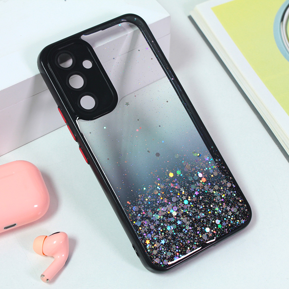 Maska Futrola Frame Glitter Za Samsung A B Galaxy A G Crna Mob Shop