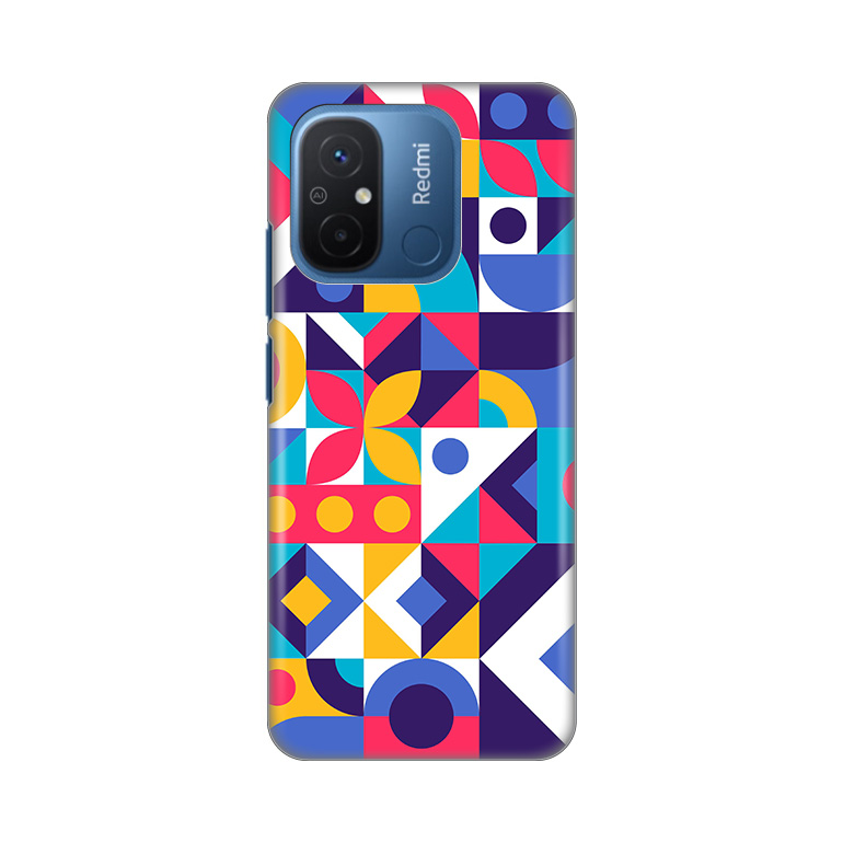 Maska Futrola Silikonska Print Skin Za Xiaomi Redmi 12C Colorful