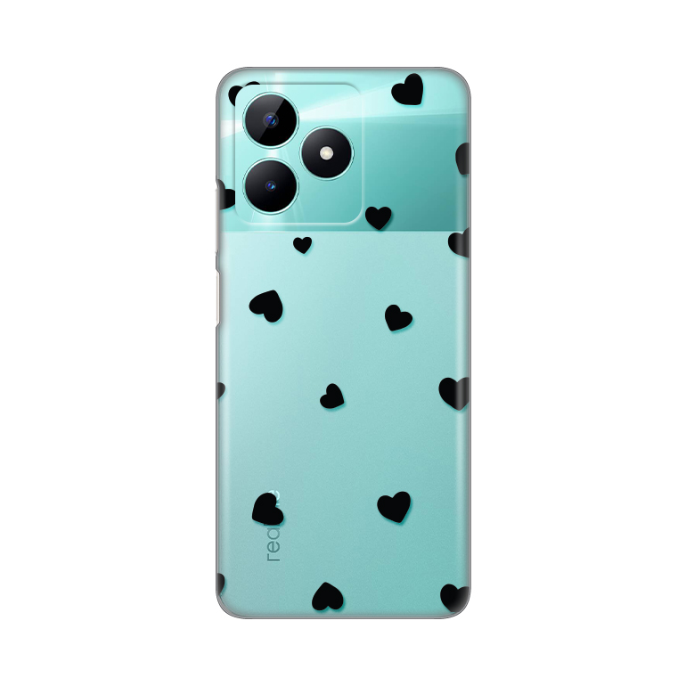 Maska Futrola Silikonska Print Skin Za Realme C51 Hearts Mob Shop