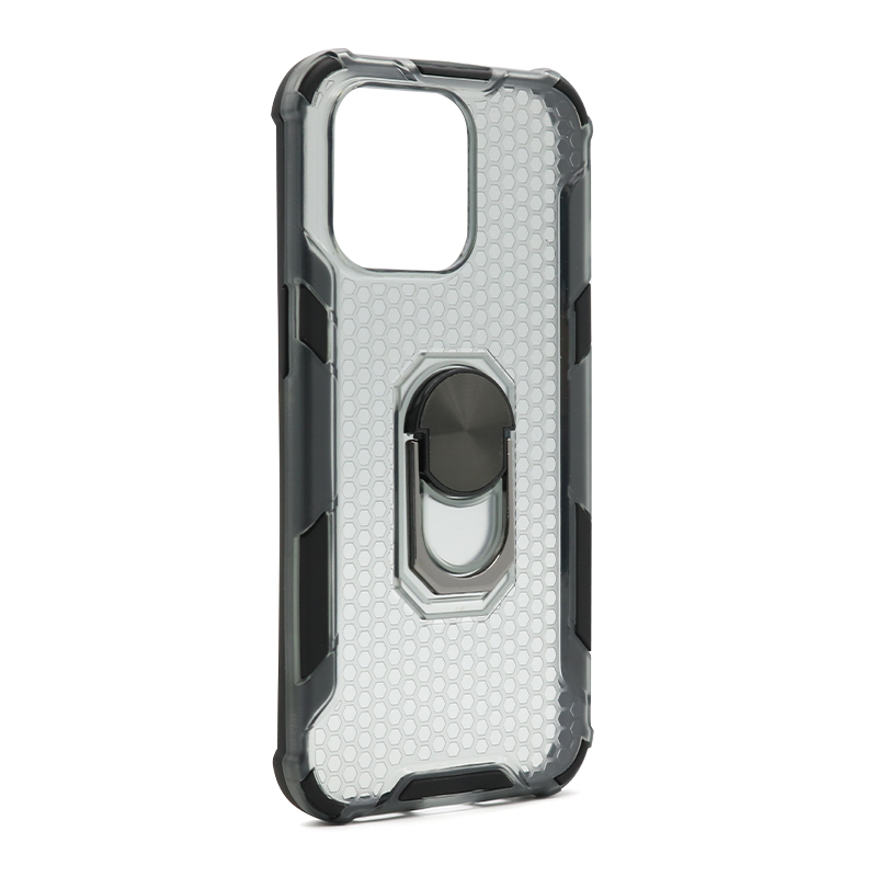 Futrola DEFENDER RING CLEAR za Iphone 13 Pro (6.1) crna