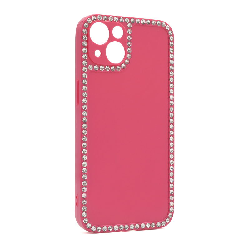 Futrola Diamond Frame za Iphone 13 (6.1) pink