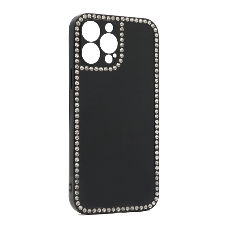 Futrola Diamond Frame za Iphone 13 Pro (6.1) crna