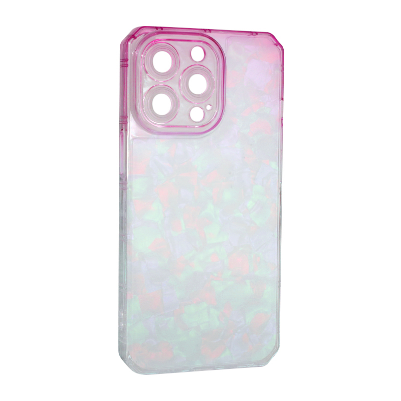 Futrola Crystal ombre za Iphone 13 Pro (6.1) roze