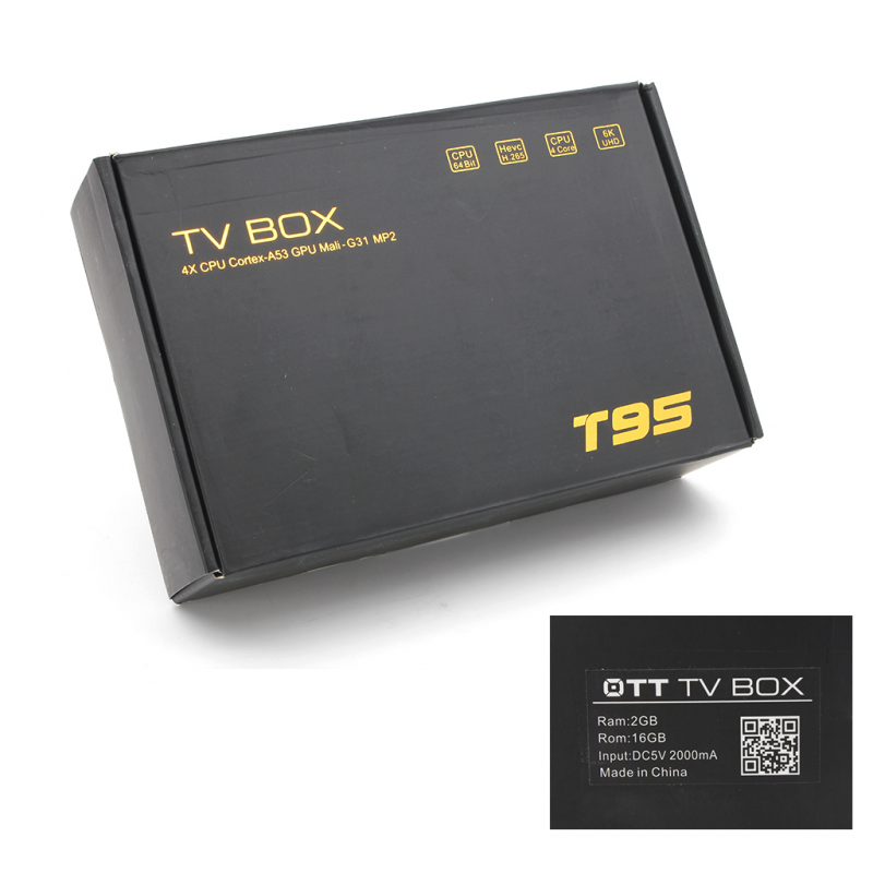 Android Smart TV Box T95 - Mob-Shop