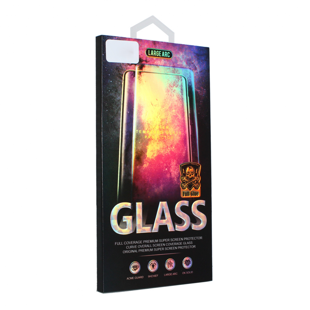 Tempered glass full glue za Xiaomi 12/12x zakrivljeni crni