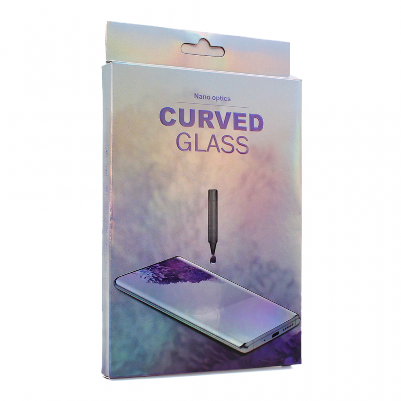 Tempered glass UV Glue Full Cover + Lampa za Samsung S906B Galaxy S22 Plus 5G
