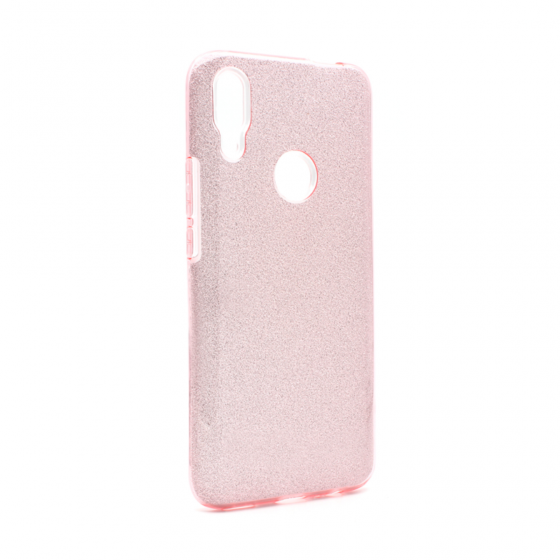 Maska(Futrola) Crystal Dust za Huawei P smart Z/Y9 Prime 2019/Honor 9X (EU) roze