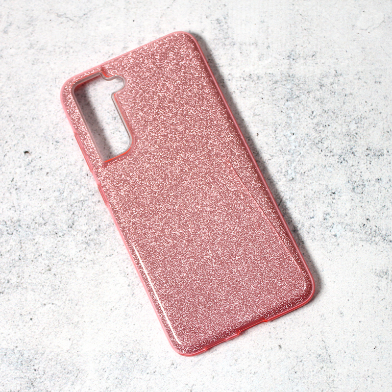 Maska(Futrola) Crystal Dust za Samsung G990B Galaxy S21 FE roze
