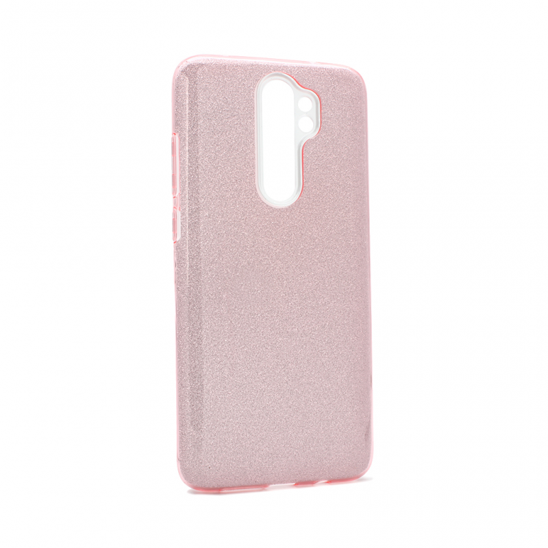 Maska(Futrola) Crystal Dust za Xiaomi Redmi Note 8 Pro roze