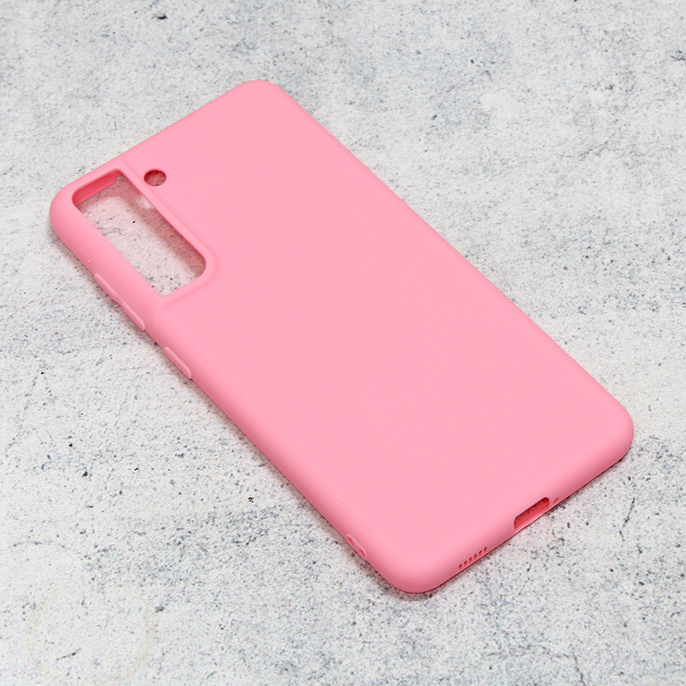 Maska(Futrola) Gentle Color za Samsung G990B Galaxy S21 FE roze