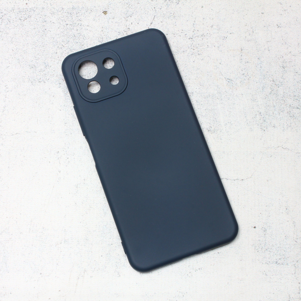 Maska(Futrola) Nano Silikon za Xiaomi Mi 11 Lite tamno plava