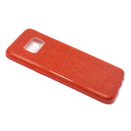 Futrola silikon GLITTER SHOW YOURSELF za Samsung G950F Galaxy S8 crvena