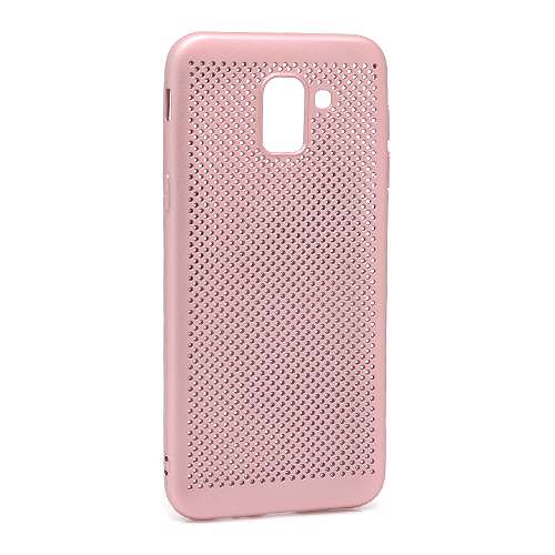 Futrola silikon BREATH za Samsung J600F Galaxy J6 2018 roze