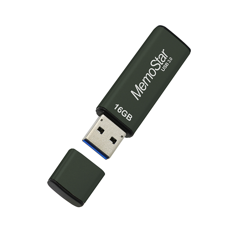 USB Flash memorija MemoStar 16GB CUBOID gun metal 3.0