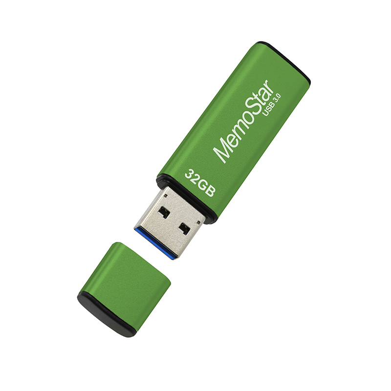 USB Flash memorija MemoStar 32GB CUBOID 3.0 zelena