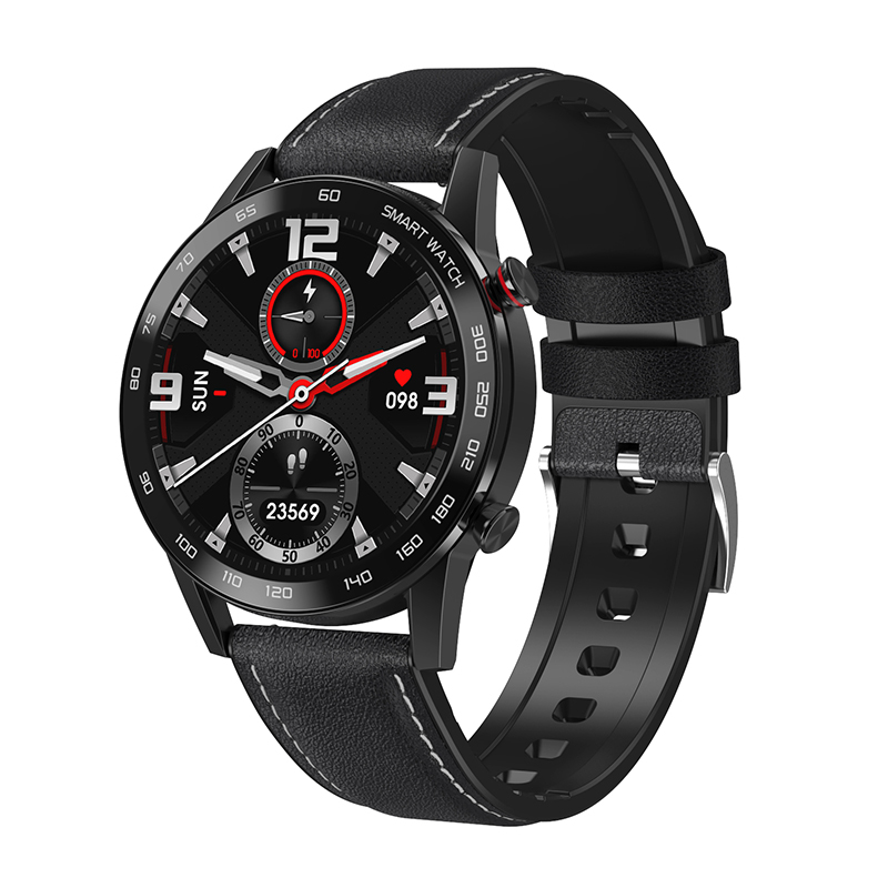 Smart Watch DT95 crni (kozna narukvica)