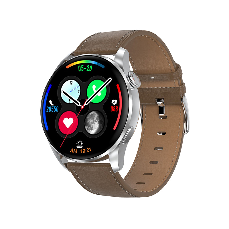 Smart Watch DT3 srebrni (silikonska/kozna narukvica)
