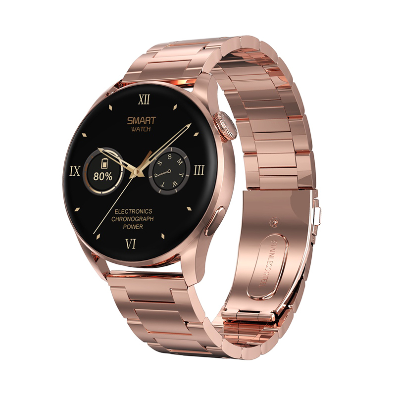 Smart Watch DT3 zlatni (metalna/silikonska narukvica)