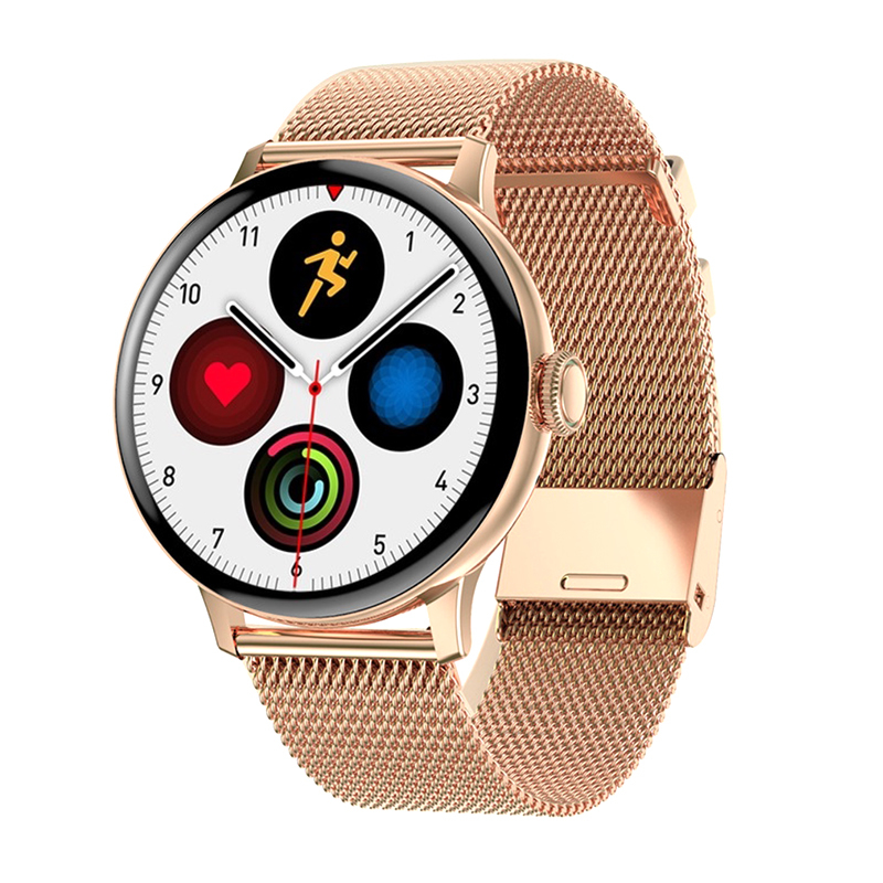 Smart Watch DT2 zlatni (metalna narukvica)