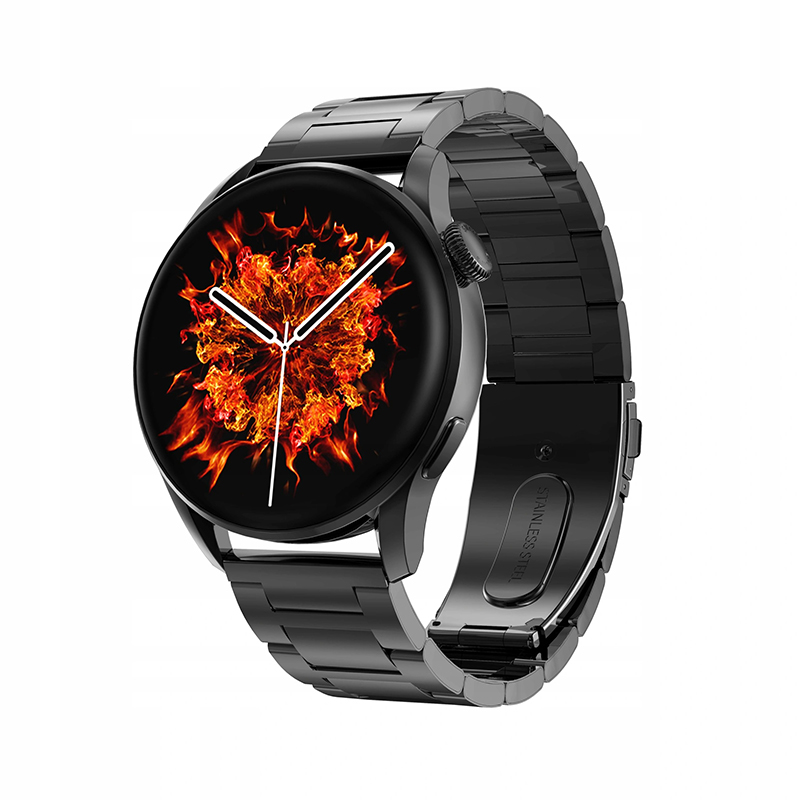 Smart Watch DT3 crni (metalna/silikonska narukvica)