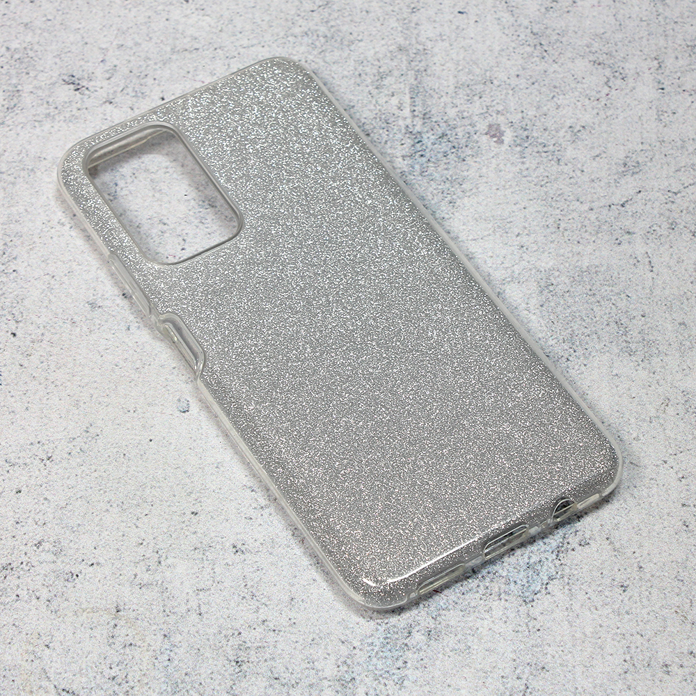 Maska(Futrola) Crystal Dust za Xiaomi Poco M4 Pro 4G srebrna