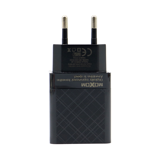 Kucni punjac Moxom MX-HC22 2xUSB 5V/2.4A za Iphone lightning crni