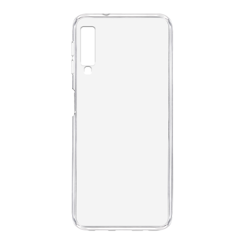Futrola ULTRA TANKI PROTECT silikon za Samsung A750F Galaxy A7 2018 providna (bela)