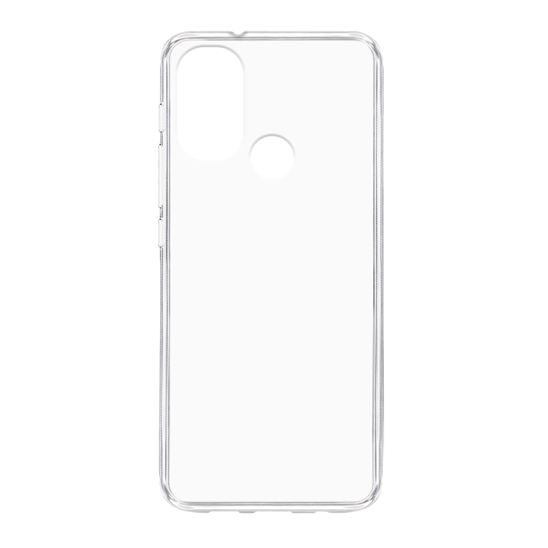 Futrola ULTRA TANKI PROTECT silikon za Motorola Moto E40 providna (bela)