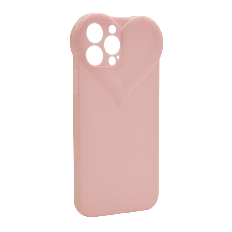 Futrola Heart Color za iPhone 12 Pro Max (6.7) pink