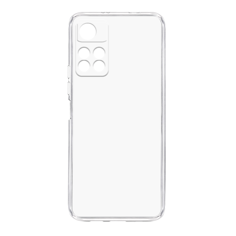 Futrola ULTRA TANKI PROTECT silikon za Xiaomi Redmi Note 11T 5G/Poco M4 Pro 5G/Redmi Note 11 (China) providna (bela)
