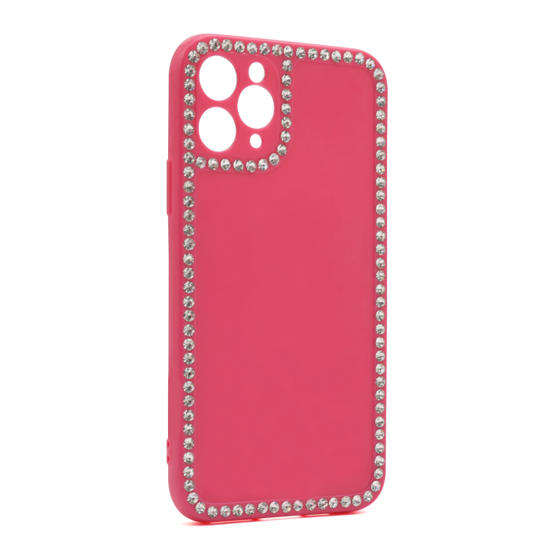 Futrola Diamond Frame za Iphone 12 Pro Max (6.7) pink