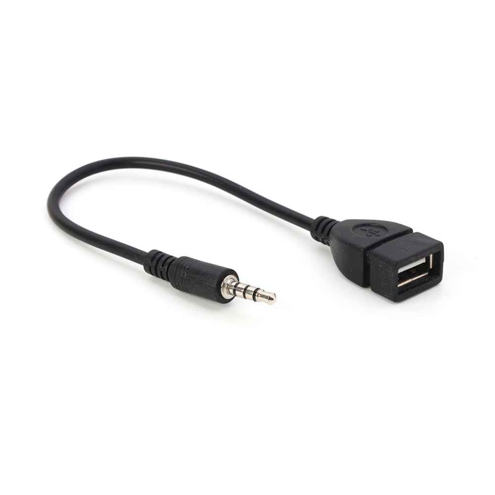 3.5mm na USB kabl crni