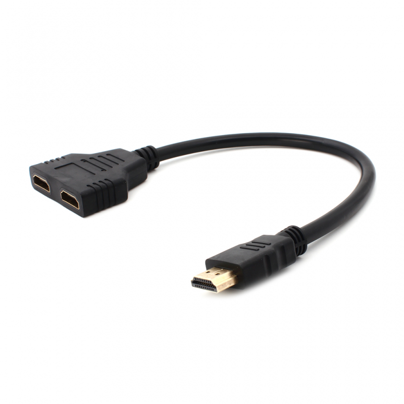 Adapter HDMI M na 2 HDMI Z JWD-HDMI22