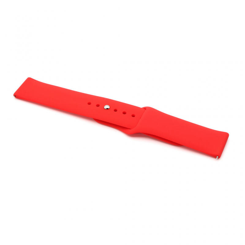 Narukvica plain za smart watch 22mm crvena