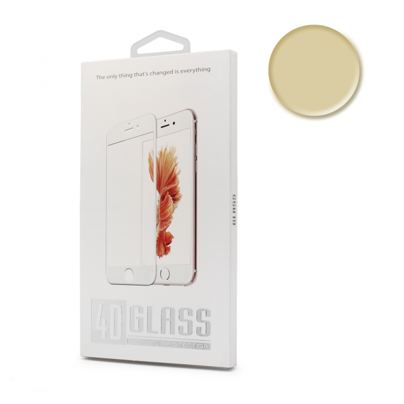 Tempered glass 4D za iPhone 7 plus/8 plus zlatni