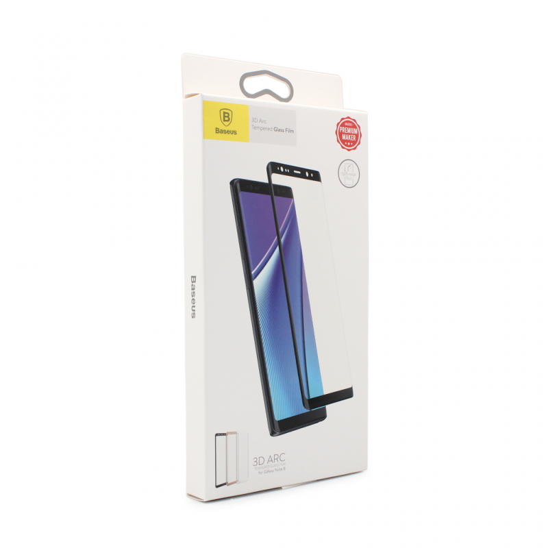 Tempered glass Baseus 3D 0.3mm za Samsung N950F Note 8 beli