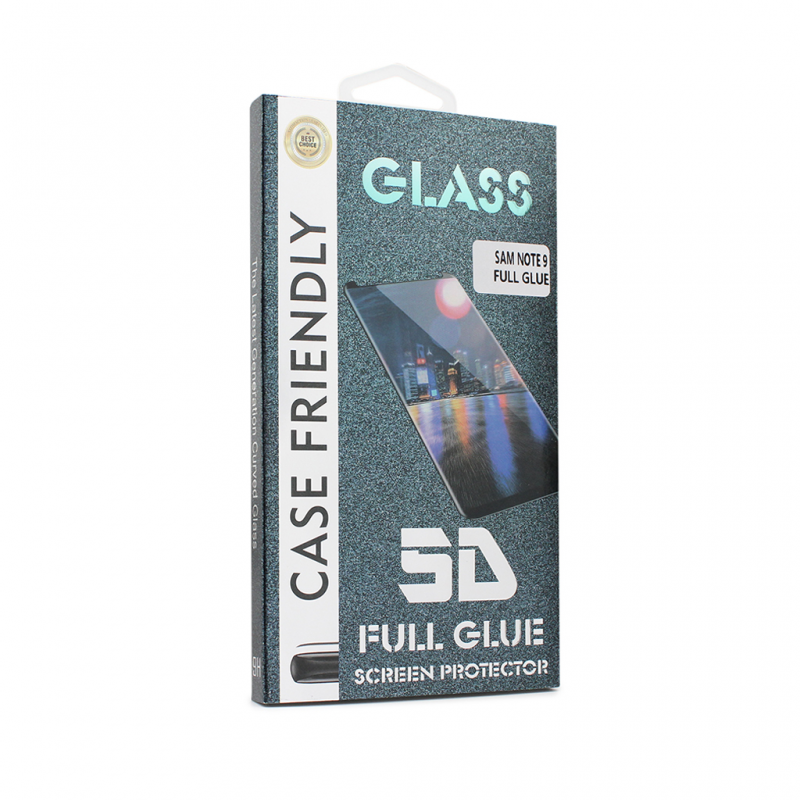 Tempered glass full glue za Samsung N960F Note 9 zakrivljeni crni