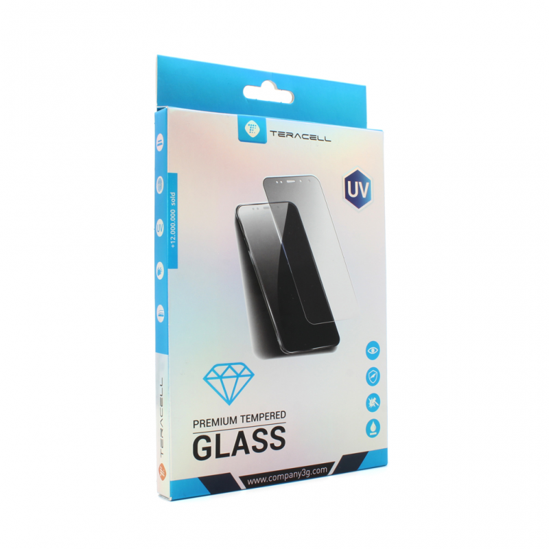 Tempered glass Premium UV Glue Full Cover + Lampa za Samsung G980F Galaxy S20