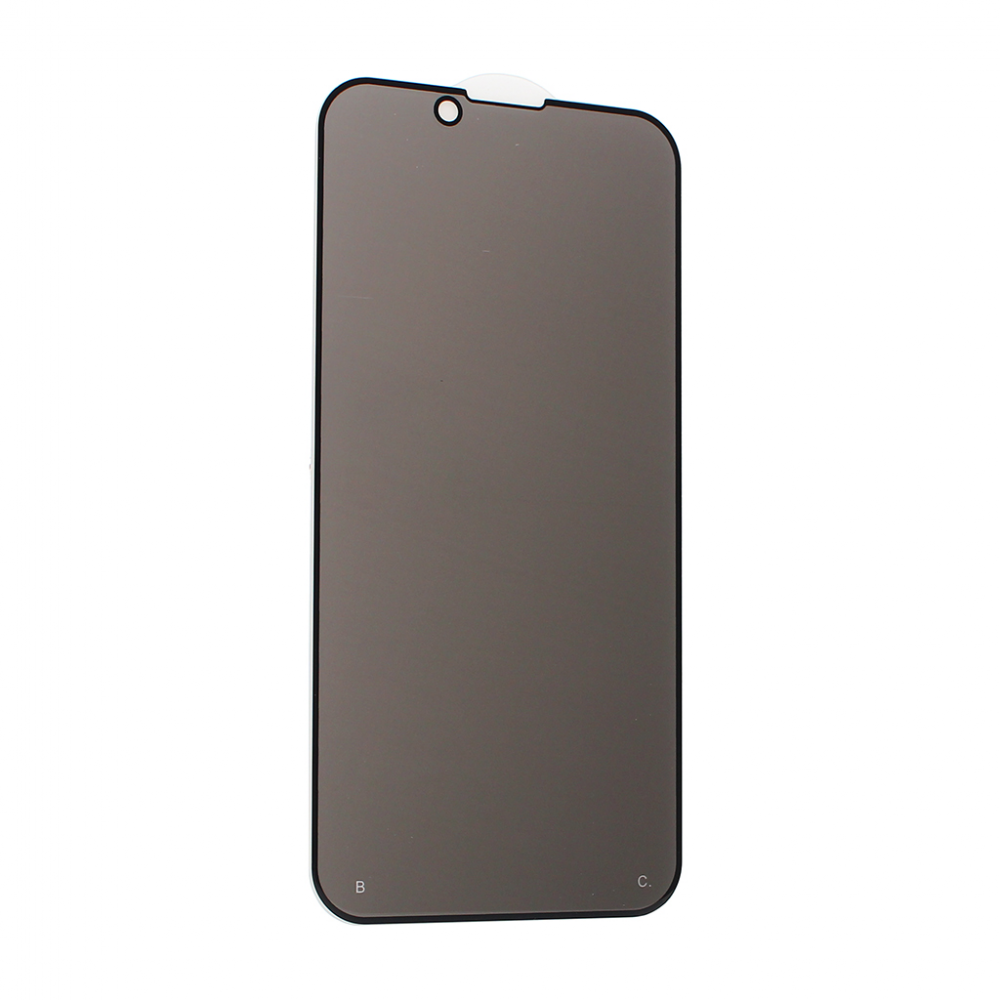 Tempered Glass Privacy 2.5D full glue za iPhone 13 mini 5.4 crni