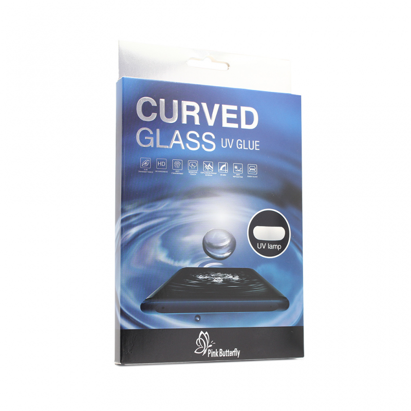 Tempered glass UV Glue Full Cover + Lampa za Huawei P30 lite