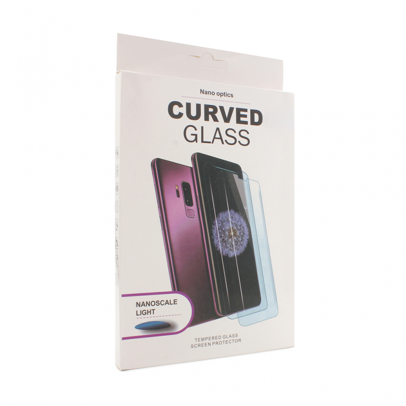 Tempered glass UV Glue full cover + lampa za Samsung G980F Galaxy S20