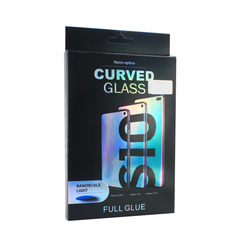 Tempered glass UV Glue Full Cover + Lampa za Samsung G991B Galaxy S21