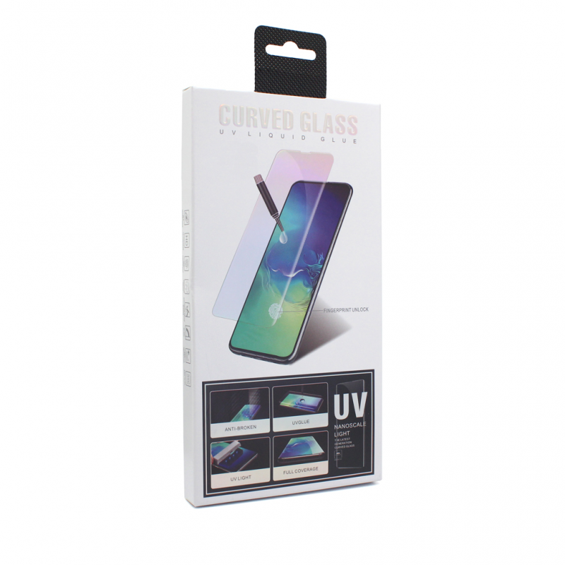 Tempered glass UV Glue Full Cover za Samsung A307F/A505F Galaxy A30s/A50 sa UV lampom