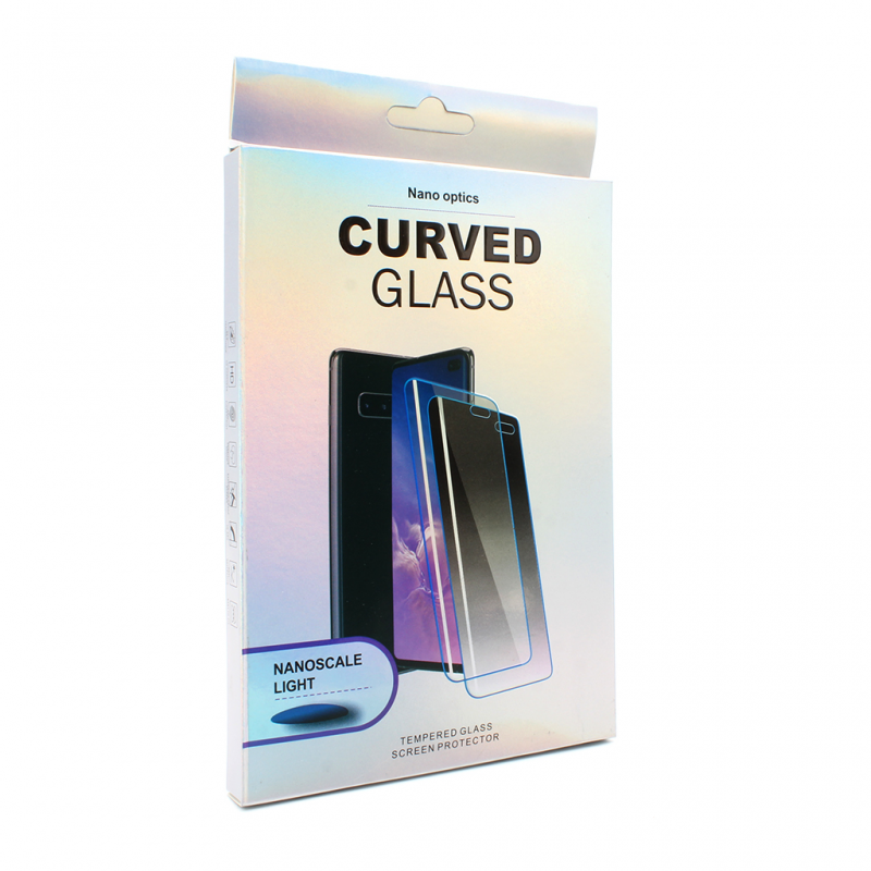 Tempered glass UV Plus Glue Full Cover + Lampa za Samsung G980F Galaxy S20
