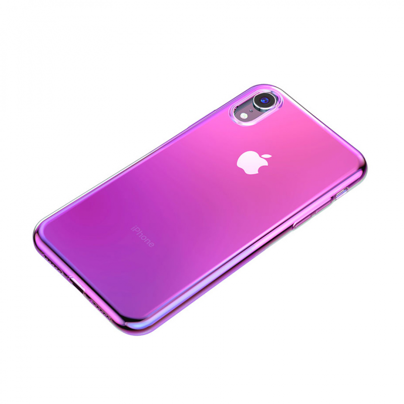 Maska(futrola) Baseus Glow za iPhone XR pink