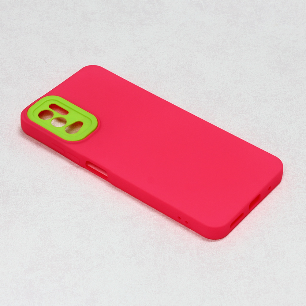 Maska(futrola) Camera Color HD za Xiaomi Redmi Note 10 5G pink