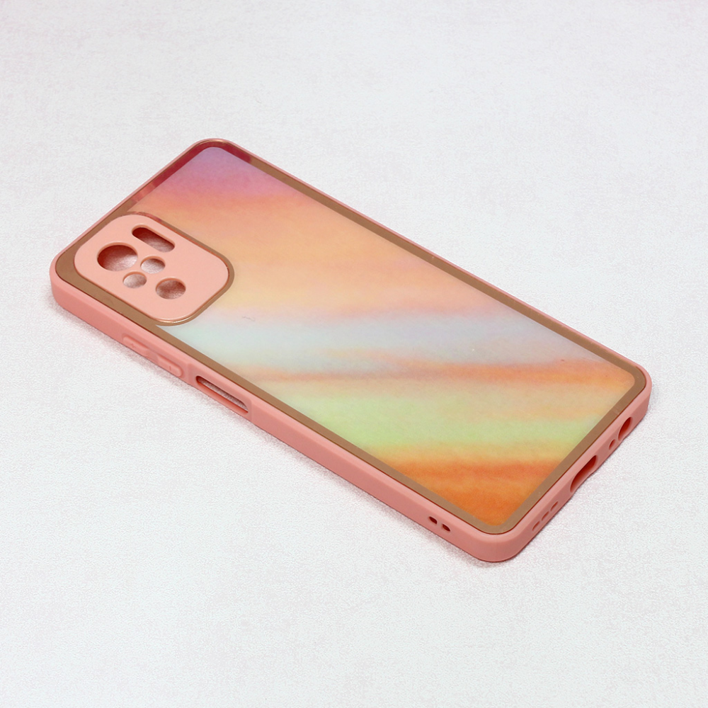 Maska(futrola) Candy Marble za Xiaomi Redmi Note 10 4G/Note 10s roze