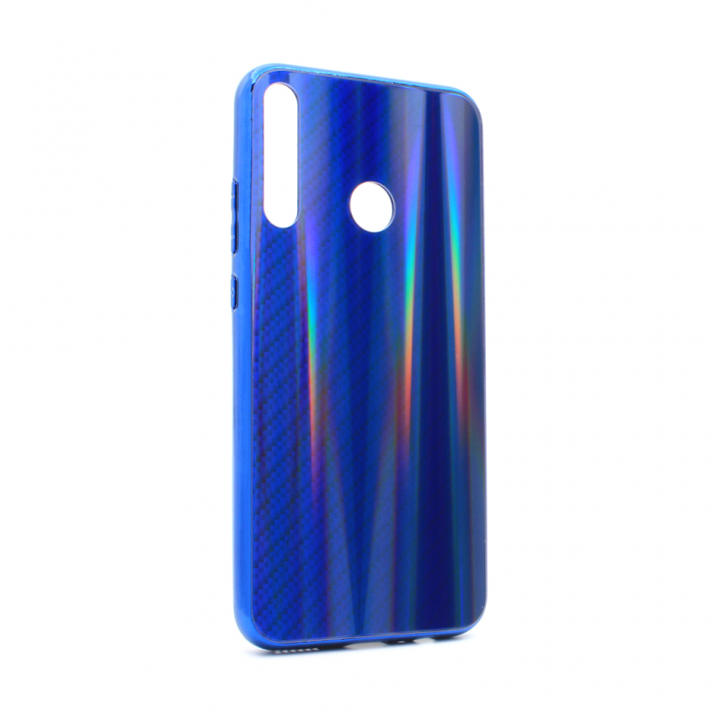 Maska(futrola) Carbon glass za Huawei P40 lite E plava